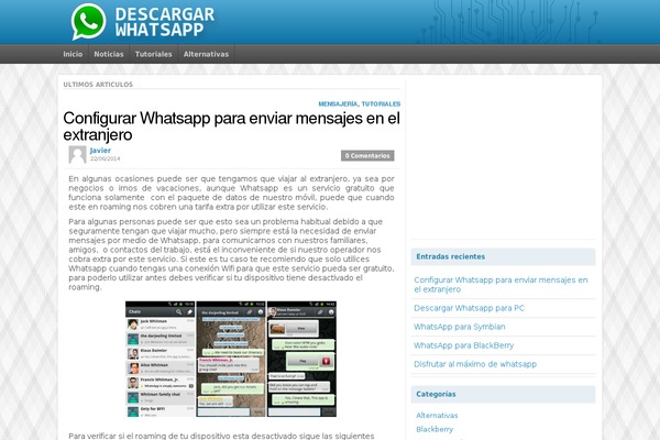 descargarelwhatsapp.net site used Techcutive