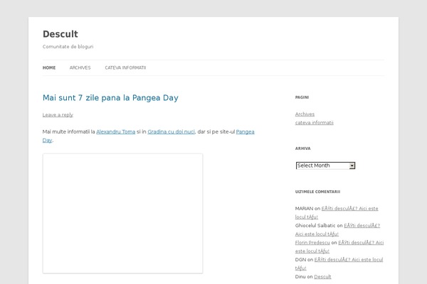 Twenty Twelve theme site design template sample