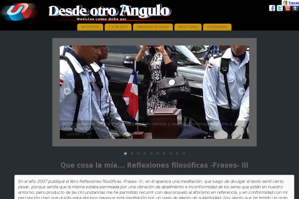 desdeotroangulo.org site used FastNews Light