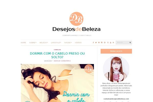 desejosdebeleza.com site used Malina-child