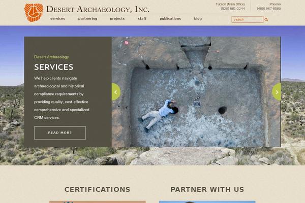 desert.com site used Desert-archaeology