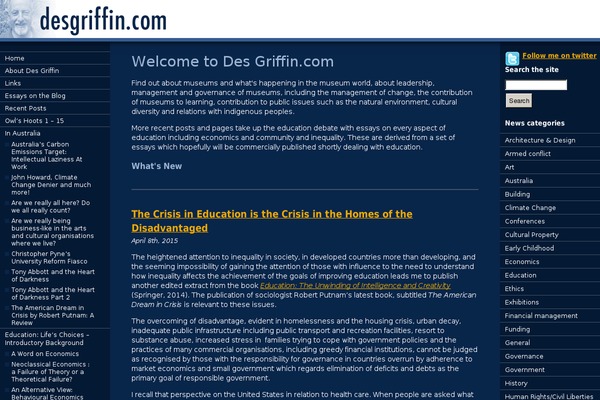 desgriffin.com site used Des