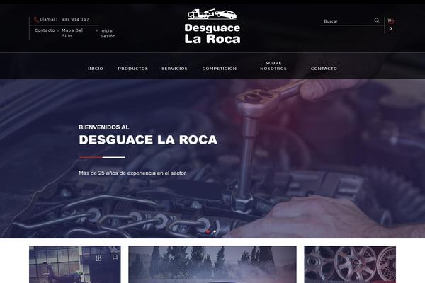 desguacelaroca.com site used Twenty Ten