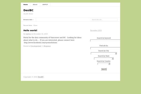Prototype theme site design template sample