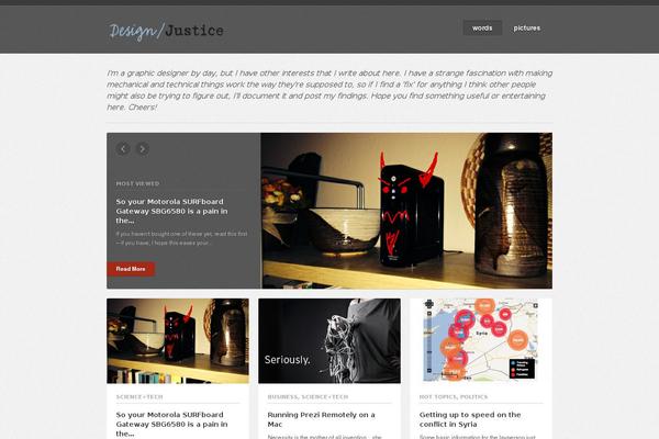 design-justice.com site used Constructchild