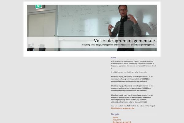 design-management.de site used Fallingleaves