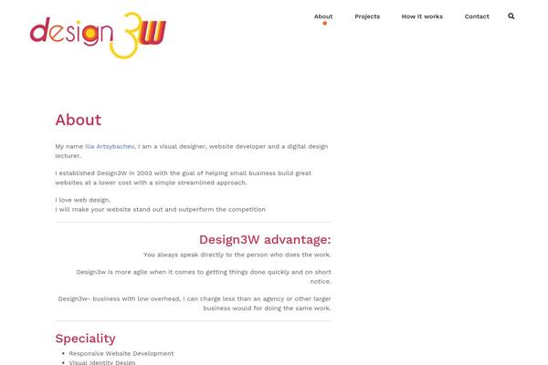 Airi theme site design template sample