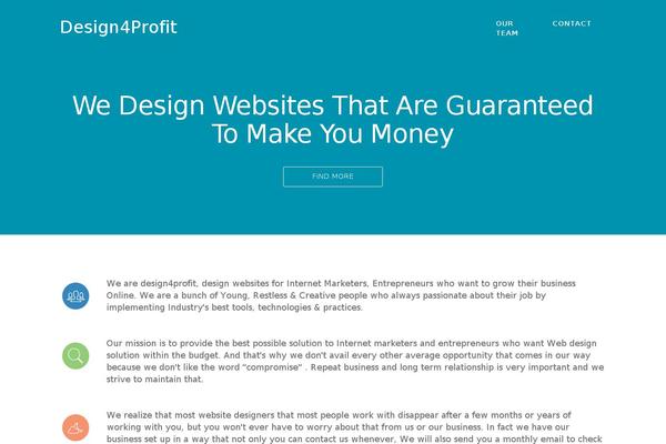 design4profit.com site used Technext