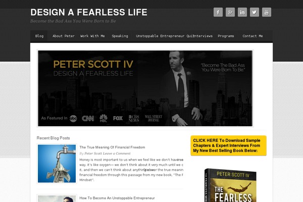 designafearlesslife.com site used Ivan-kitsune