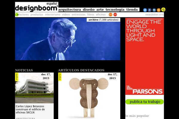 designboom.es site used Designboom