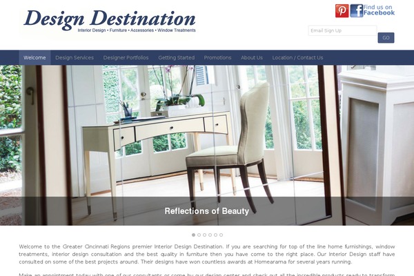 Canvas theme site design template sample