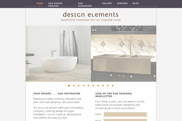 designelementshome.com site used Design-elements