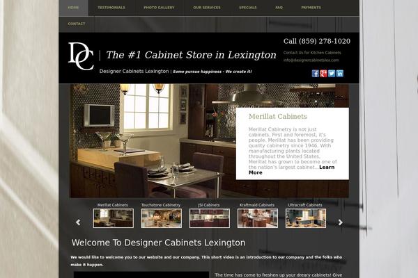 designercabinetslex.com site used Dco