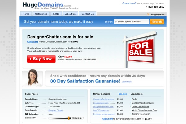 designerchatter.com site used Zambezi