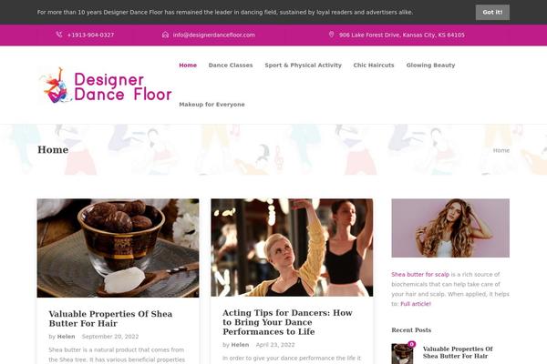 Jevelin theme site design template sample