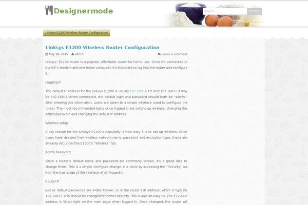 designermode-online.com site used Food & Cook