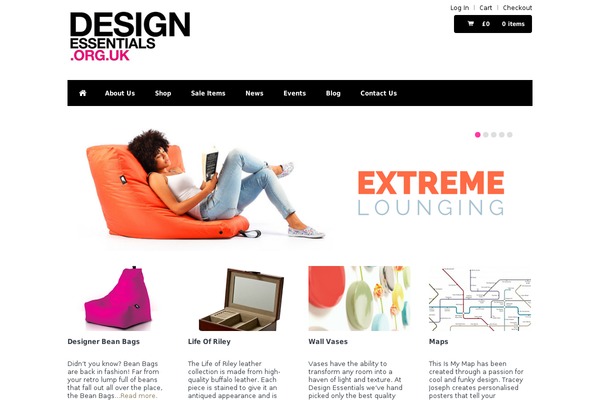 Proffet theme site design template sample