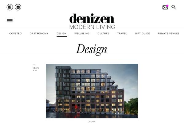 designfolio.co.nz site used Wp_denizen17
