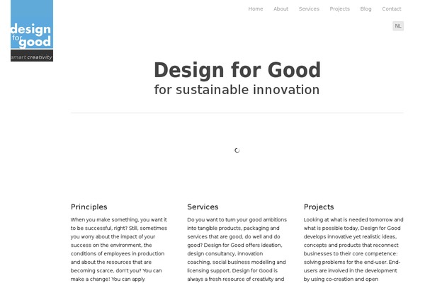 designforgood.eu site used Dfg-responsive