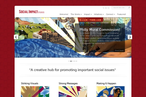 Chameleon theme site design template sample