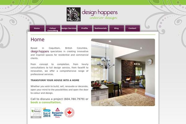 designhappens.ca site used House
