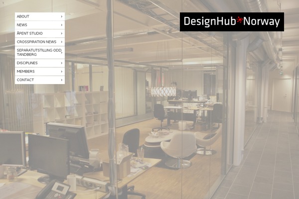 designhub.no site used DesignHub