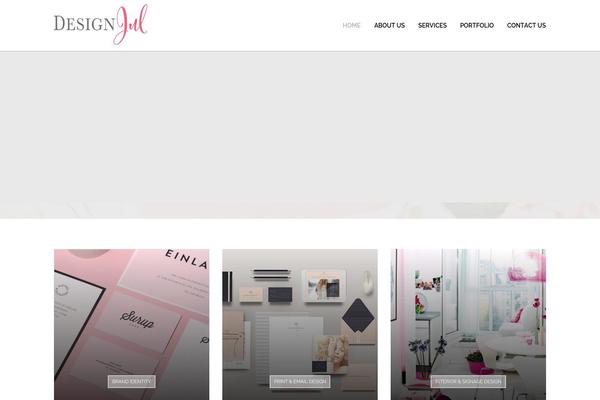 ROSIE theme site design template sample