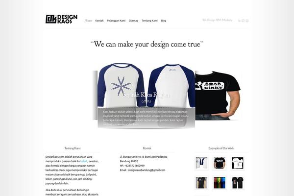 designkaos.com site used Modest