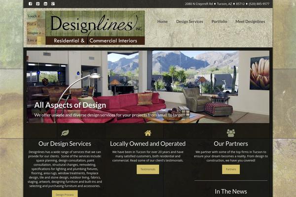 designlinesaz.com site used Designlines