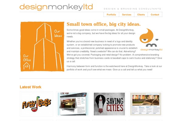 Workaholic theme site design template sample