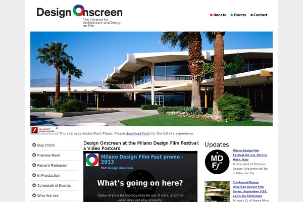 designonscreen.org site used Designonscreen-theme
