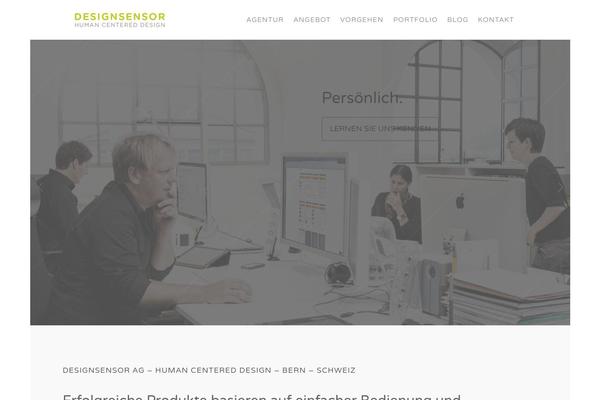 designsensor.ch site used Salient_2016
