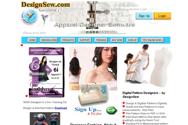 designsew.com site used Sew
