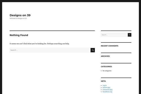 Twenty Sixteen theme site design template sample