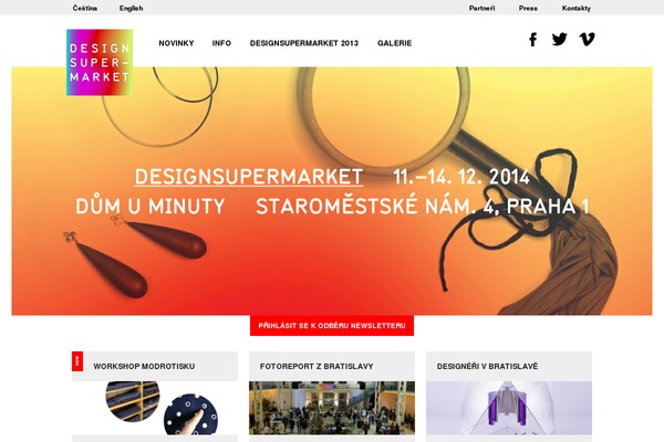 designsupermarket.cz site used Designsupermarket