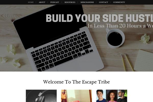 Wpex-chic theme site design template sample