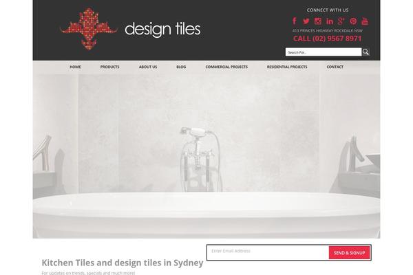 designtiles.com.au site used Designtiles