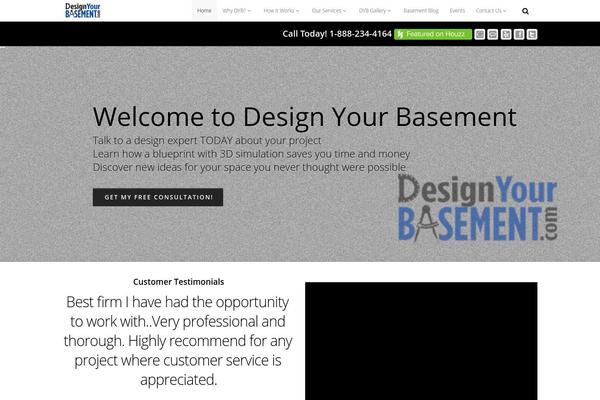 DMS theme site design template sample