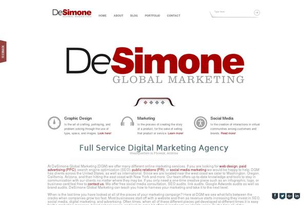 desimoneglobalmarketing.com site used Cleanography
