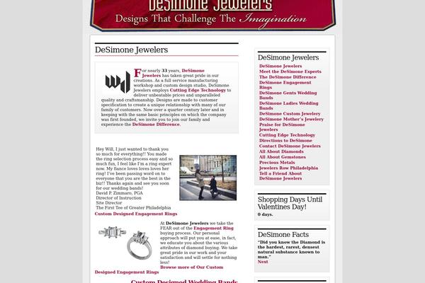 desimonejewelry.com site used Bosco20
