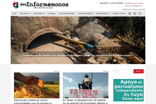 desinformemonos.org.mx site used Desinfor