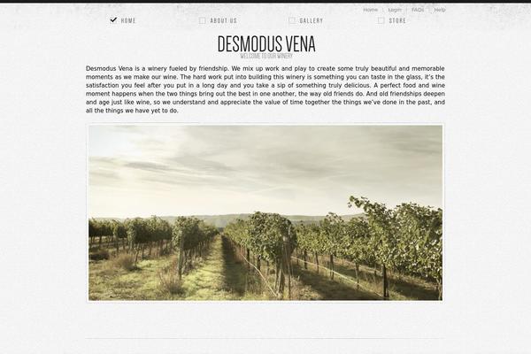 desmodusvena.com site used Theme1651