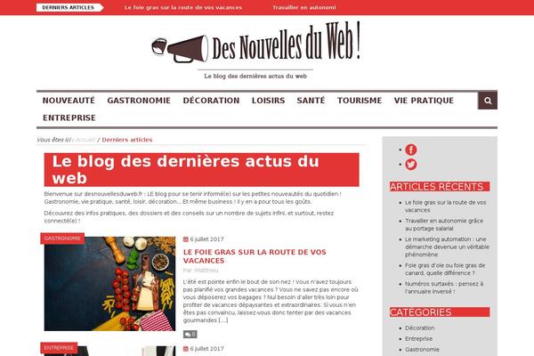 desnouvellesduweb.fr site used Elazi Lite