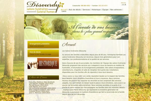 desourdy.ca site used Desourdy