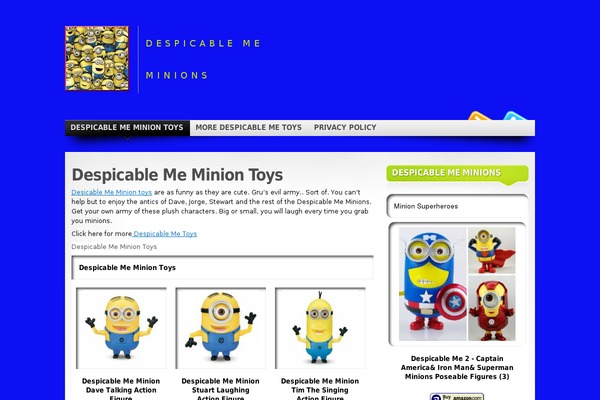 Mystique theme site design template sample