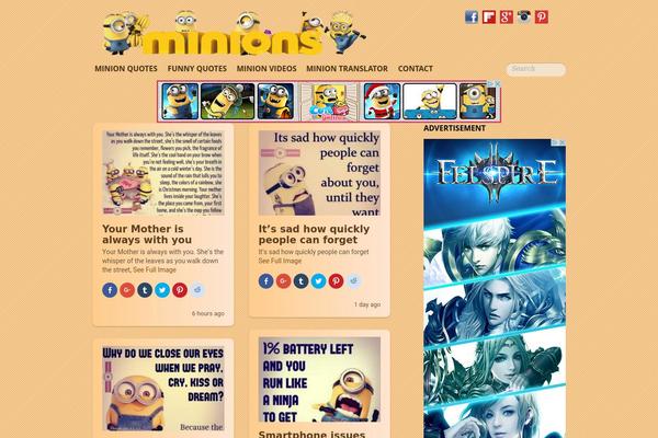 Wumblr theme site design template sample