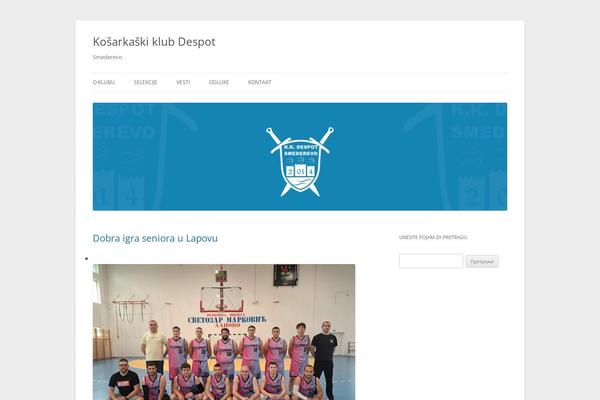 Site using SportsPress - Manage Leagues & Sports Clubs plugin