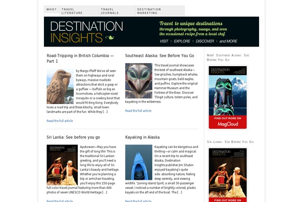 Thesis 1.8 theme site design template sample
