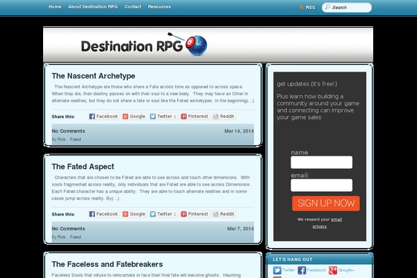 destinationrpg.com site used Wigi