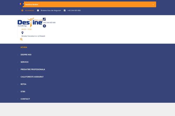 destine-holding.ro site used Destine
